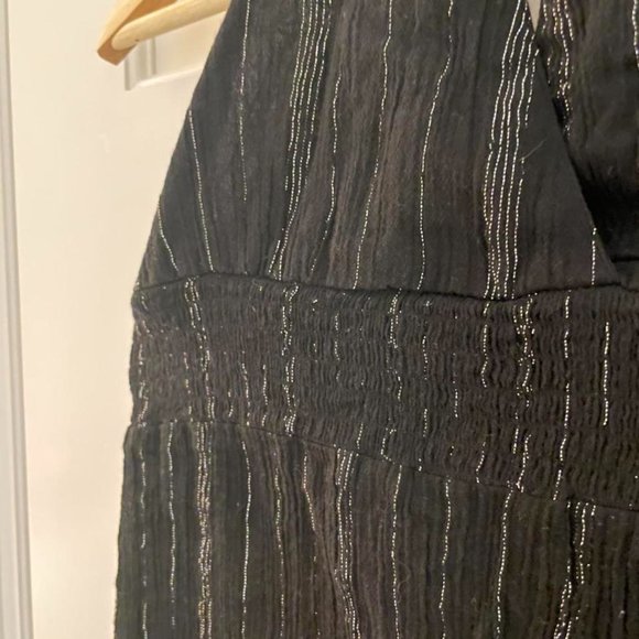 Black Halter Top - Picture 2 of 3